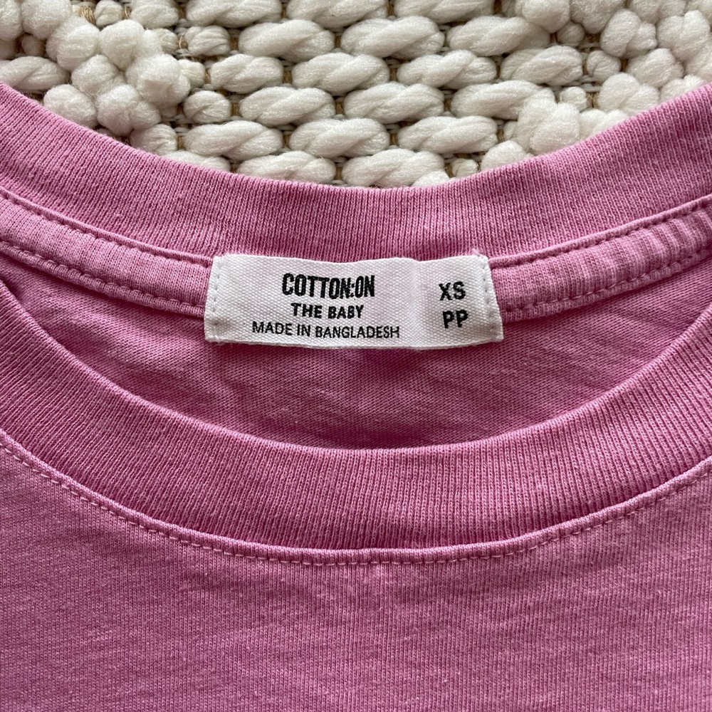 Cotton On Pink Baby Tee
